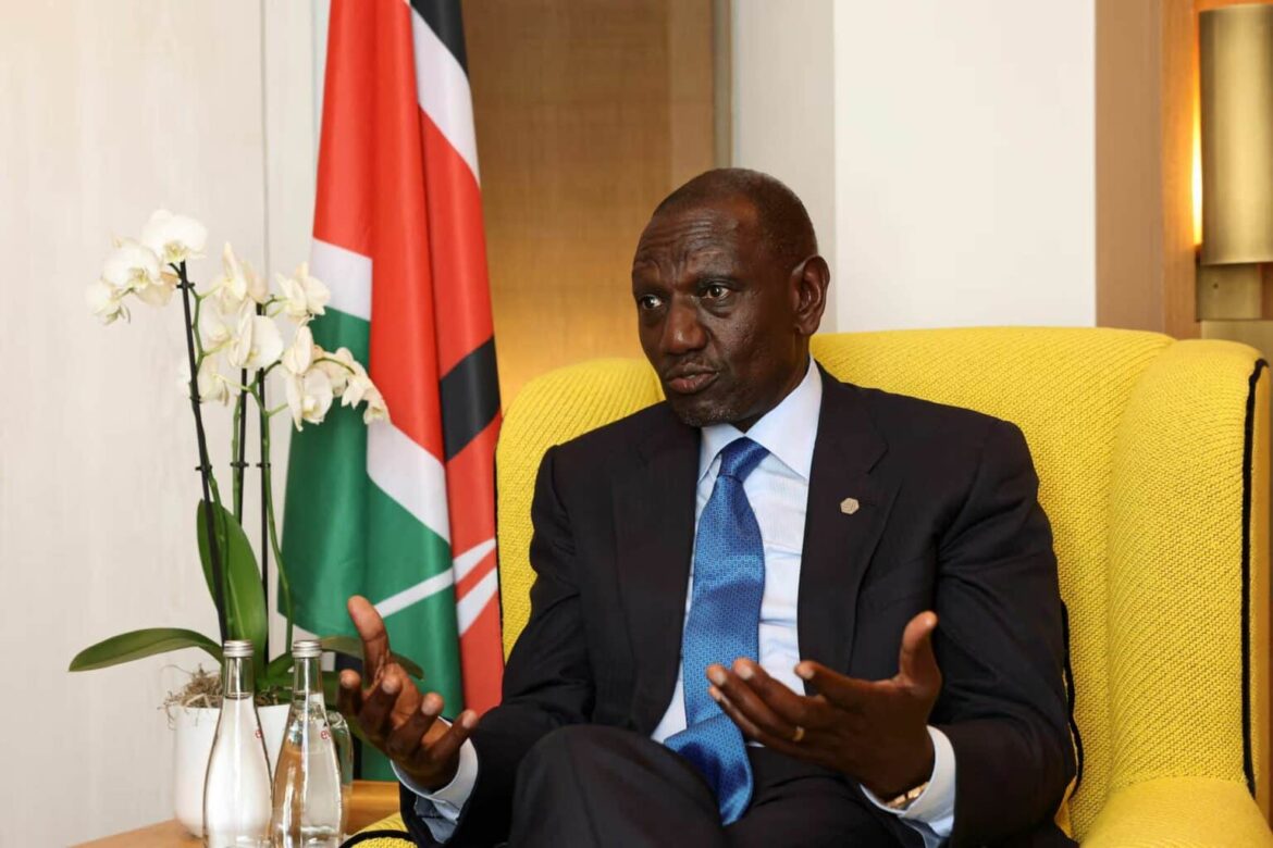 Kenyan President William Ruto